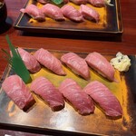 栄寿し総本店 - 中トロ8貫