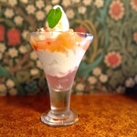 びっくりドンキー - 料理写真:ピーチサンデー