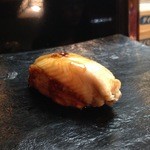 日本橋橘町　都寿司 - 宮城県閖上のアナゴ煮詰め2015.4