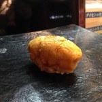 日本橋橘町　都寿司 - 青森のムラサキウニ2015.4