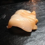 日本橋橘町　都寿司 - 北海道様似のツブ貝2015.4