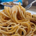 茜屋珈琲店 - なすの入ったミートソース　大盛り　