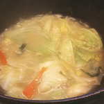 すみれ茶屋 - 野菜との相性も抜群。キャベツは特に◎