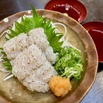 海鮮屋台 あみたつ - はも焼きしも