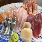 海鮮屋台 あみたつ - お造り盛り合わせ2人前