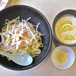 おおぎやラーメン - 料理写真:冷しレモン豆乳ラーメン