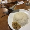 アングル - 「特擇和牛カレー」（1,680圓）
「ライスの大盛」（120圓）。