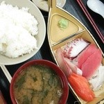 勘太そば - 刺身５点盛り定食