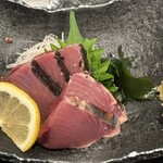 蔵元居酒屋 清龍 - 生かつおたたき刺身