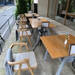 豆腐料理 空野 - 屋外テラス席
