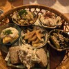 島ノ飯 みなもと - 島野菜おばんざい お任せ五種盛り(+一種サービス)