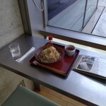 café＆lunch ここる - おろし蕎麦（大盛）