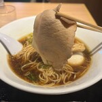 極上中華そば 福味 - ペラペラチャーシュー