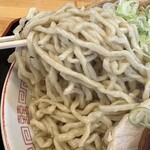 天童製麺 - 『中華そば 特大＋かわいいでるちゃ＋メンマ』の麺