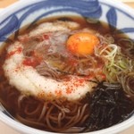 Moriyama Pakingu Eria Kudari Sunakku Kona - 今日は時間がないので、パーキングエリアで月見とろろ蕎麦。
                        さあ、あとちょっと頑張って走ろうっと。