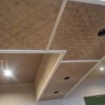 Kisen - 天井にも檜が使われています