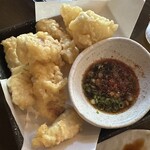 藍色の寅卯 - 白肉天ぷら