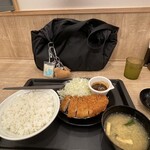 松のや - 料理写真:味噌ロースカツ定食※ライス特盛