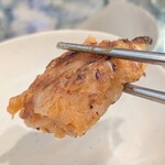 韓無量 - キムチーズチヂミ　548円