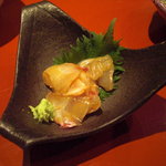 くろぎ - 鯛の"腹身"の即興づけ(スペシャル其の壱)