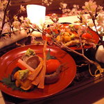 くろぎ - 雅なる演出の八寸。