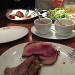 バルバッコア - バラ肉美味しかった(^O^)そして大好きなイチボちゃん♡