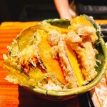 寒ざらしそば 芦生 - 天丼