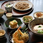 Sobadokoro Washoui - コース膳の一例