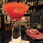 3月のイチゴのカクテル