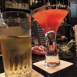 エヌエイチ　アスラン  - ウイスキー+3月のイチゴのカクテル