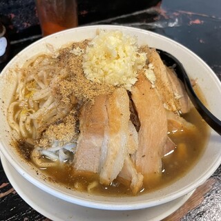 自家製太麺 ドカ盛 マッチョ_1