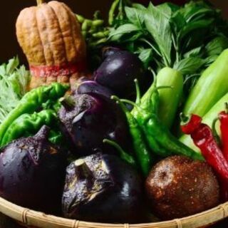 旬の京野菜や新鮮な天然の魚介類が豊富にそろっています。