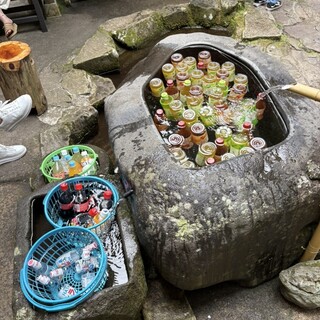 あみだが滝荘 流しそうめん_0