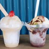 ゆめこや - 【2026.06】いちご白福かき氷(税込400円)、あんこ氷(税込400円)
