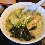 ピュアレストラン - 冷やしすだちしじみラーメン