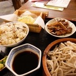 元祖 天空房 山水 - めんくいとめんこいセット