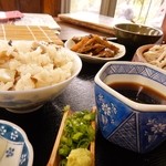 元祖 天空房 山水 - めんくいとめんこいセット