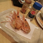 ちろり - 食べ終わった頭の唐揚げ