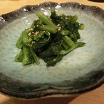 ちろり - 2015' 4/15  菜の花　からしあえ　５５０円　