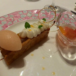 モナリザ - ２０１５年３月　デコポンのミルフィーユ。デコポンのコンポート