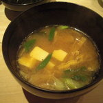 くろぎ - 味噌椀。
