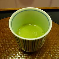 京夕け　善哉 - 枝豆のすりながし