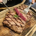 ステーキ共和国 - 料理写真:サーロイン450g