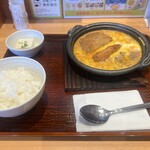 やよい軒 - 卵とじ定食