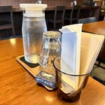 シウンカフェ - 卓上