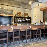 シウンカフェ - 店内
カウンター席。