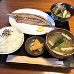 シウンカフェ - ◉ 魚の干物セット ¥840-