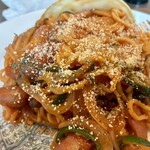 喫茶 千秀 - 嬉しい粉チーズはかけ放題