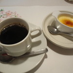 ダイニングバー和 - ランチコーヒー（オリジナルブレンド）＆自家製プリン