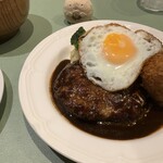 洋食クアトロ - Ｂセット。